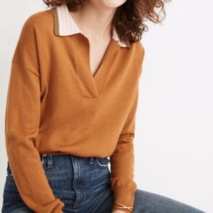Madewell Colorblock Polo Sweater 🍂